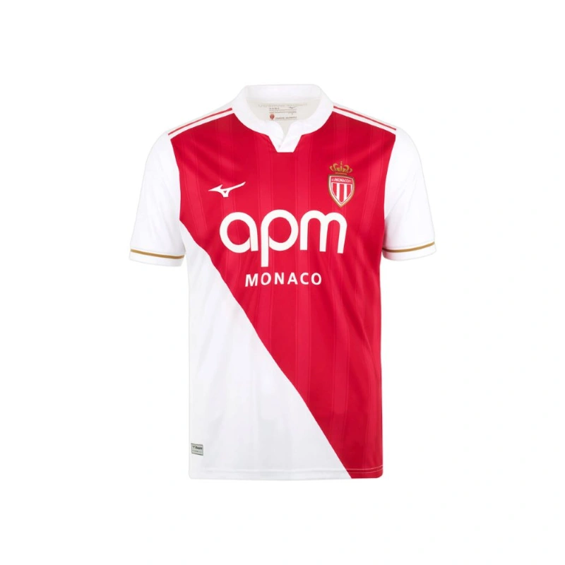 Maglia da Calcio AS Monaco Casa 2025‑2026 – Rosso Diagonale Classico