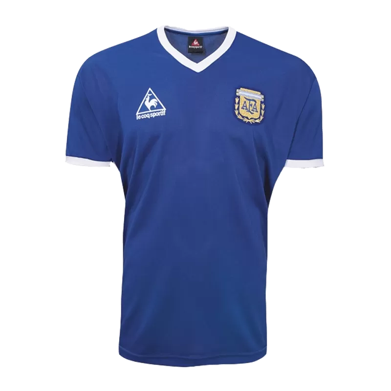 Maglie Calcio Vintage Argentina Maglia Trasferta 1986 - Blu