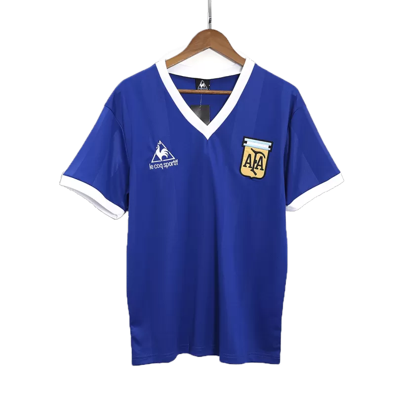 Maglia Calcio Vintage Argentina Trasferta 1986 - Blu