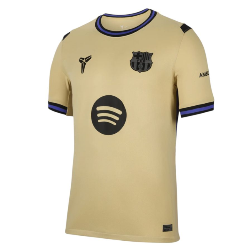 Maglia da Calcio FC Barcelona Trasferta 2025-2026 - Crema
