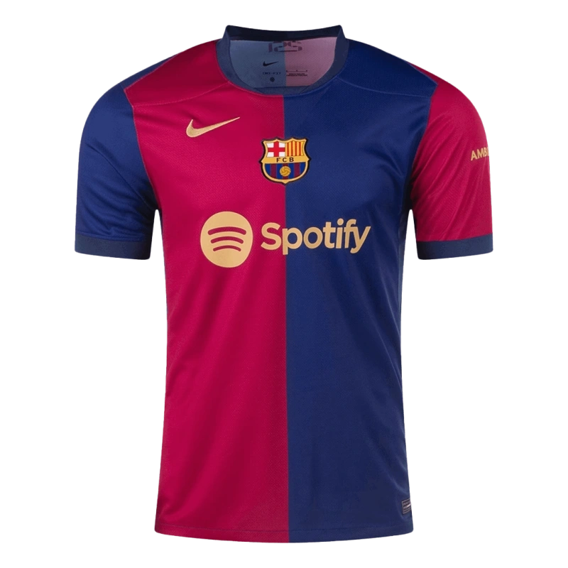 Maglia casalinga del Barcellona 2024/25 - Rossa e Blu