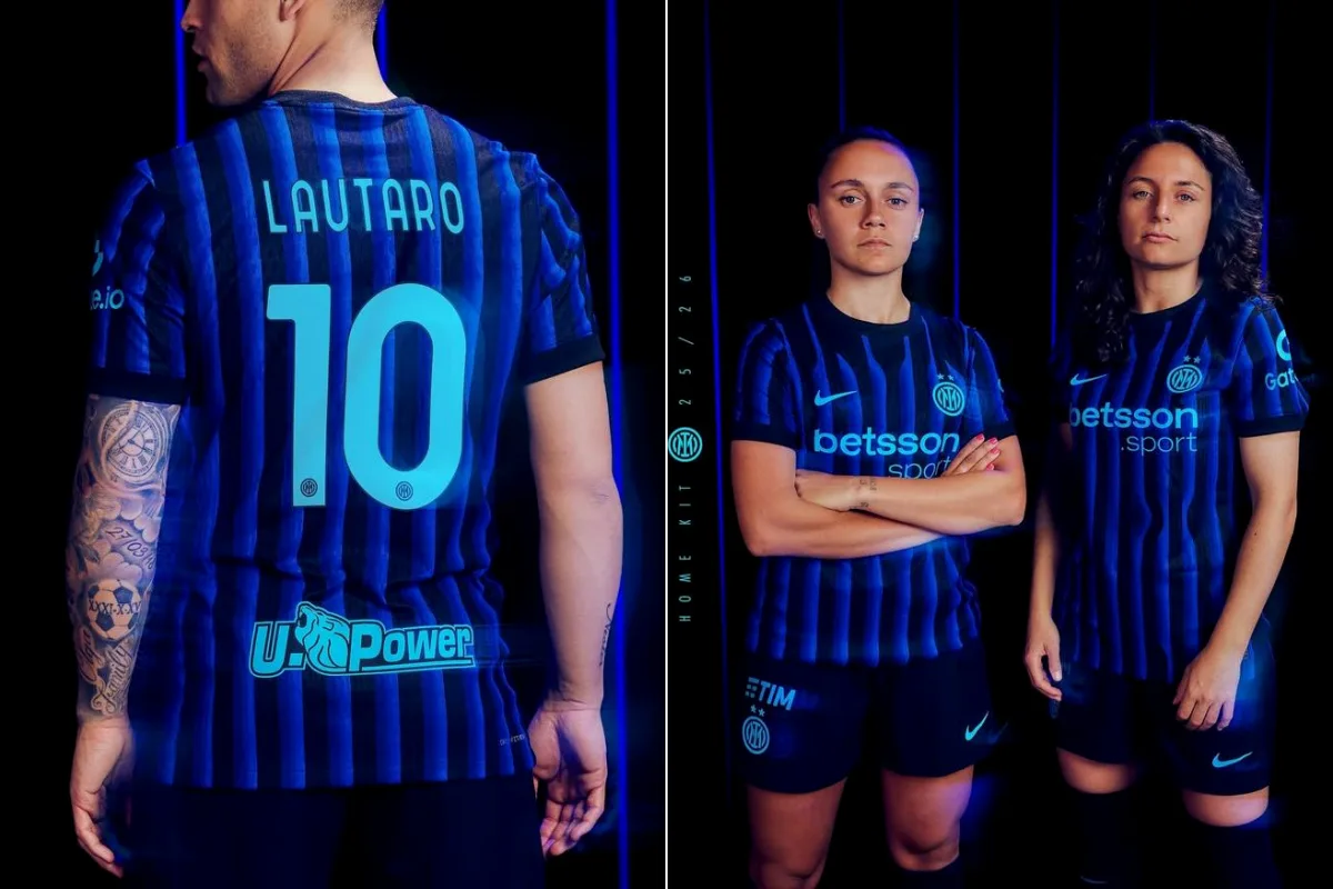 Maglia del Inter Milano per la stagione 2025-26