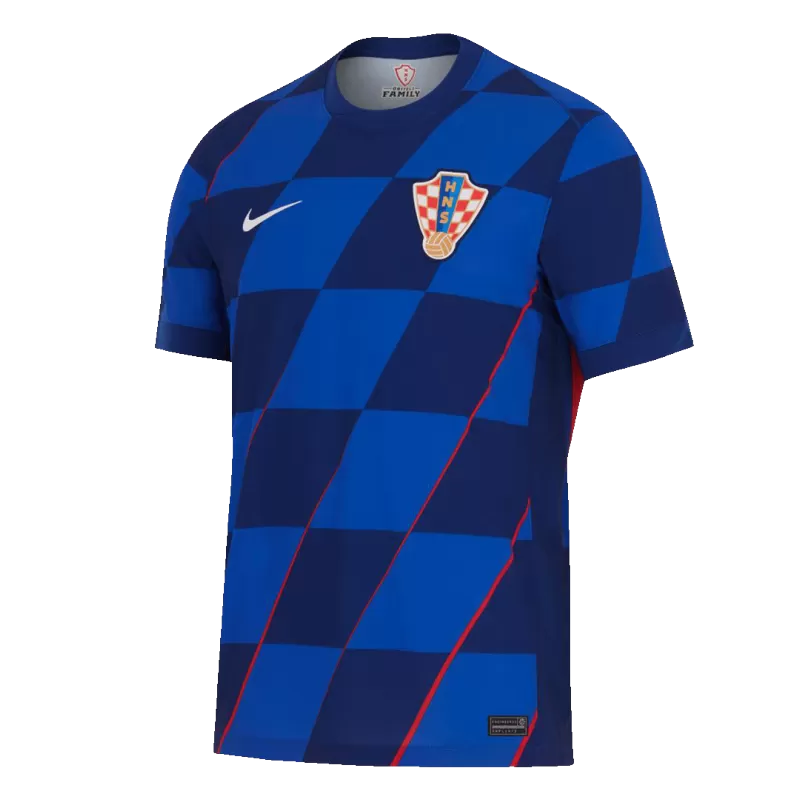 Maglia Replica Away Croazia EURO 2024 - Blu