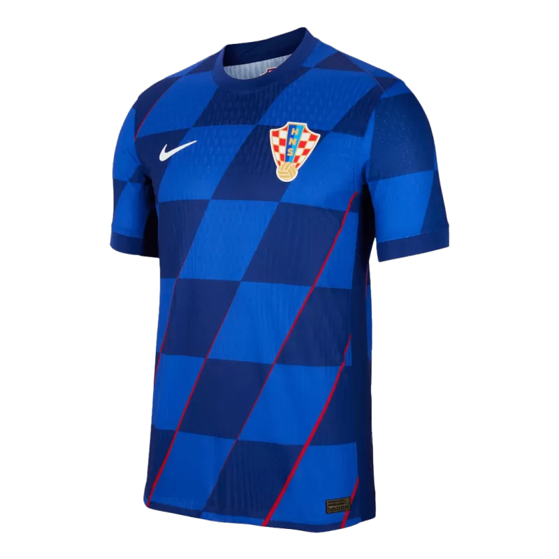 Maglia Autentica Away Croazia EURO 2024 - Blu