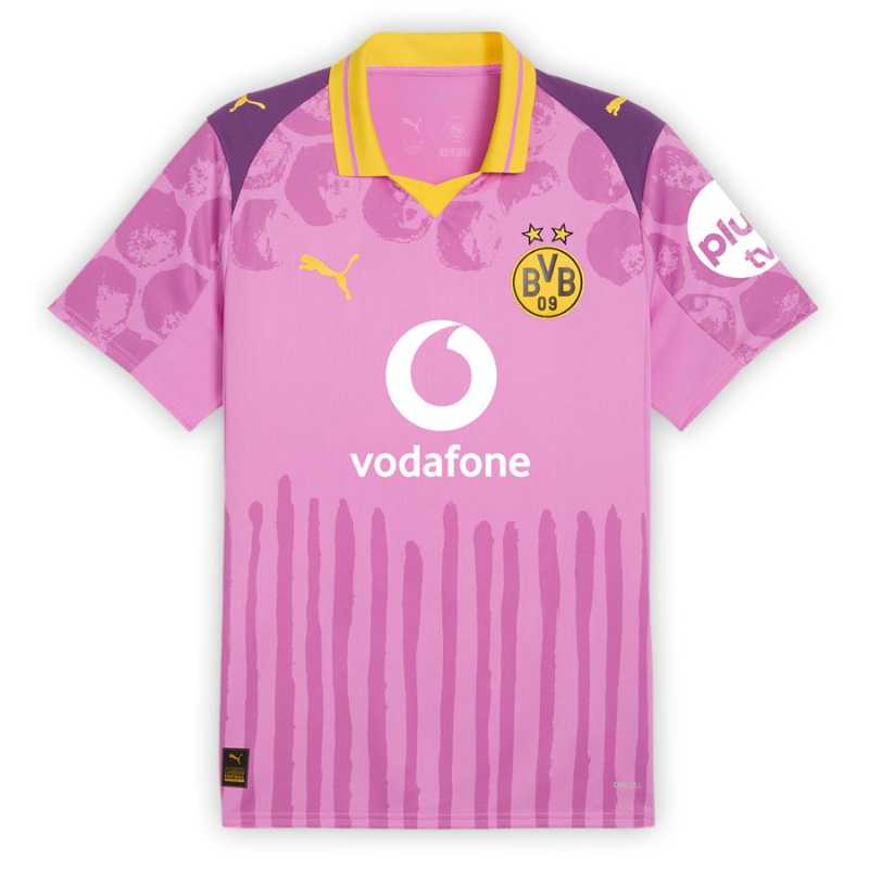 Maglia da Portiere Borussia Dortmund 2025/26 – Edizione KidSuper in Rosa