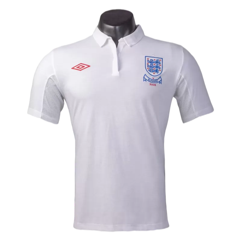 Maglia Calcio Vintage Inghilterra Home 2010 – Bianca