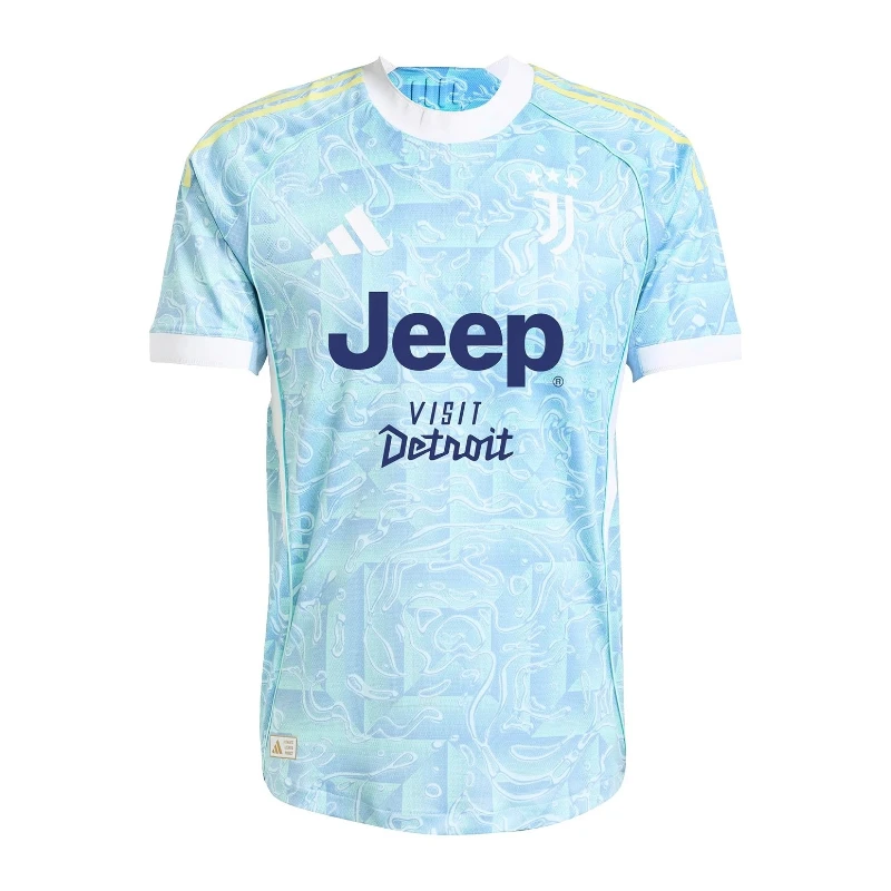 Maglia da Calcio Juventus Away 2025‑2026 - Azzurro