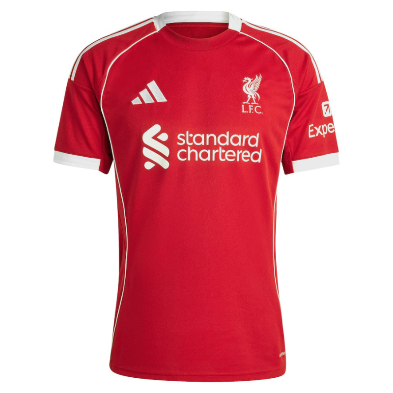 Maglia da Calcio Liverpool Casa 2025-26 - Rosso Classico