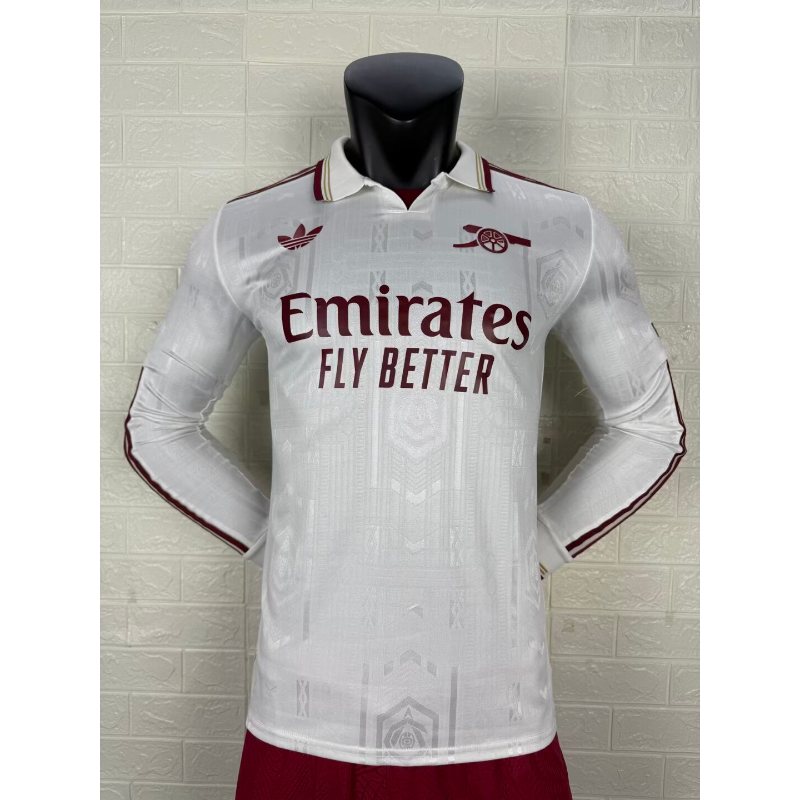 Arsenal 25/26 Terza Bianca Maglia Giocatore Arsenal 25/26 Terza Bianca Maglia Giocatore