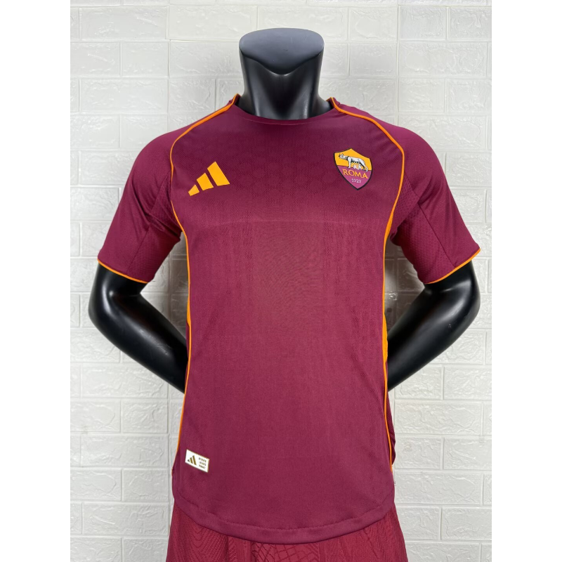 AS Roma 2025/26 Maglia Casa Giocatore – Versione Autentica AS Roma 2025/26 Maglia Casa Giocatore – Versione Autentica