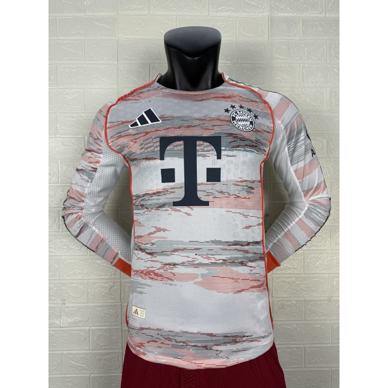 Bayern Monaco 25/26 – Maglia Casa Manica Lunga Versione Giocatore Bayern Monaco 25/26 – Maglia Casa Manica Lunga Versione Giocatore