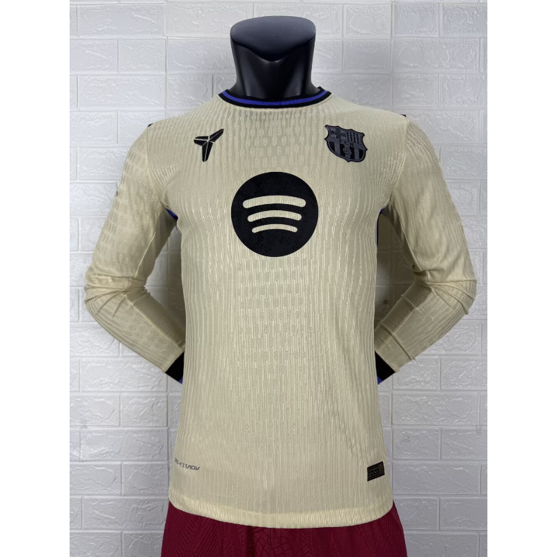 Maglia da Calcio Barcelona 2025/26 – Versione Giocatore Trasferta Manica Lunga Maglia da Calcio Barcelona 2025/26 – Versione Giocatore Trasferta Manica Lunga