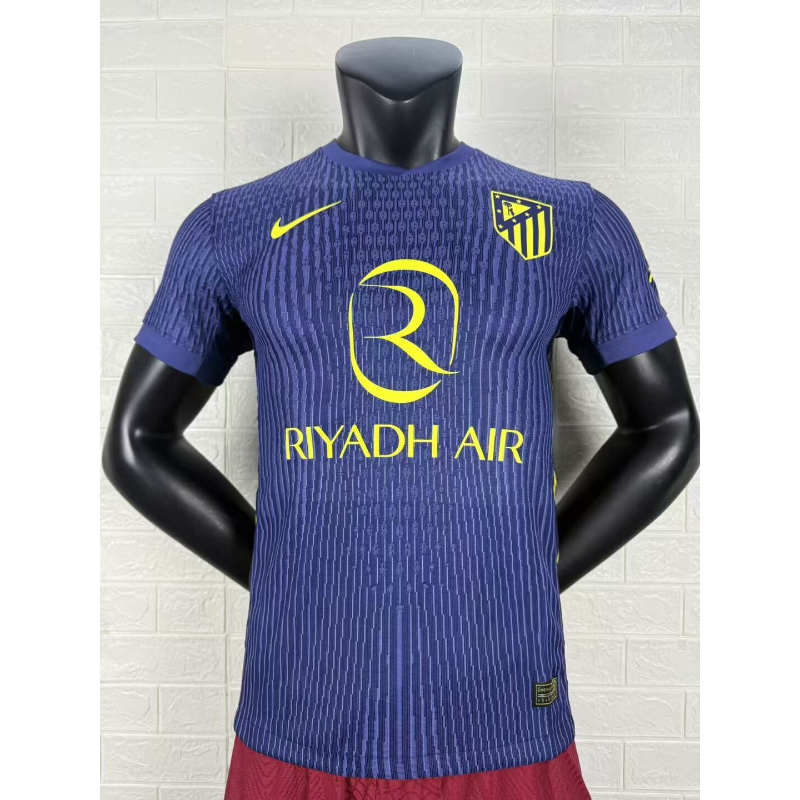 Atlético Madrid Maglia Trasferta 2025/26 Versione Player A Maniche Corte Atlético Madrid Maglia Trasferta 2025/26 Versione Player A Maniche Corte