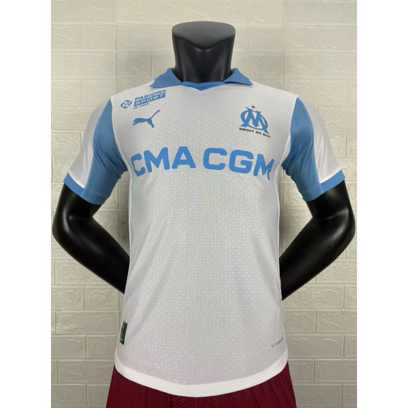Maglia Casa 2025/26 Olympique Marsiglia Versione Giocatore Maglia Casa 2025/26 Olympique Marsiglia Versione Giocatore
