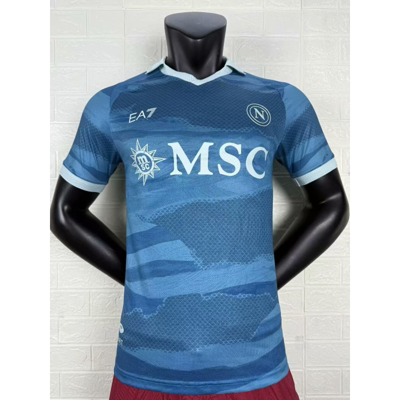 Napoli Edizione Speciale 2025/26 Maglia Versione Giocatore Blu Napoli Edizione Speciale 2025/26 Maglia Versione Giocatore Blu