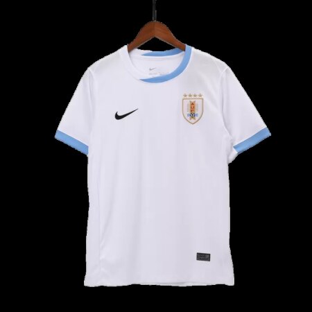 Maglia Replica Trasferta Uruguay Copa America 2024 - Bianca