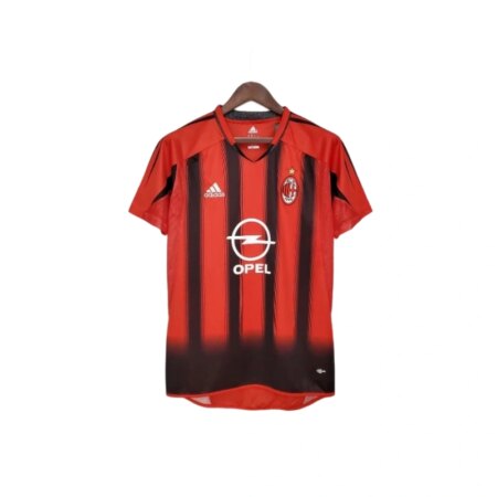 Maglia Calcio Vintage AC Milan Casa 2004-05 - Rossonera