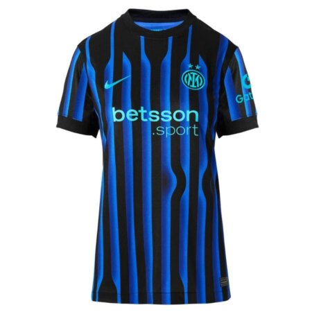 Maglia da Calcio Inter Milan Donna Casa 2025-2026 – Nero e Blu