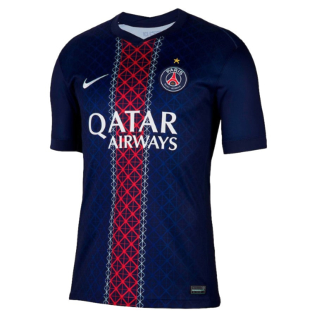 Maglia Ufficiale PSG 2025-2026 Edizione Limitata – Stella d'Oro "Eiffel Tower"