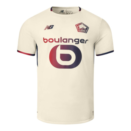 Maglia Ufficiale Adulto LOSC Lille 2025-2026 Trasferta – Crema