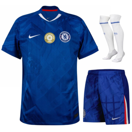 Chelsea FIFA World Cup 2025/26 Kit casa Bambini – Maglia, Shorts e Calze Ufficiali