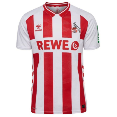 FC Köln Maglia Casa 2025-2026 – Rosso e Bianco