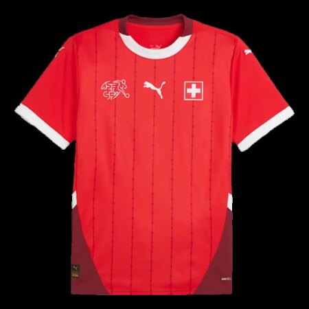 Maglia Home Svizzera EURO 2024 - Rossa