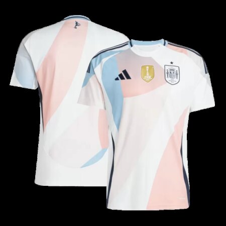 Maglia Away Spagna Euro Femminile 2025 - Bianca