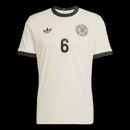 KIMMICH #6 Maglia da Calcio Germania 2025 - 125 Anniversario - Bianca