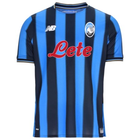 Maglia da Calcio Atalanta Home 2025‑2026 – Nero e Blu