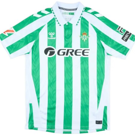 Real Betis Maglia Casa 2024/2025 – A Righe Biancoverdi