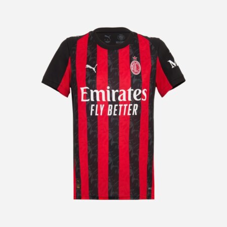 Maglia Home Donna AC Milan 2024/2025 Rossa e Nera