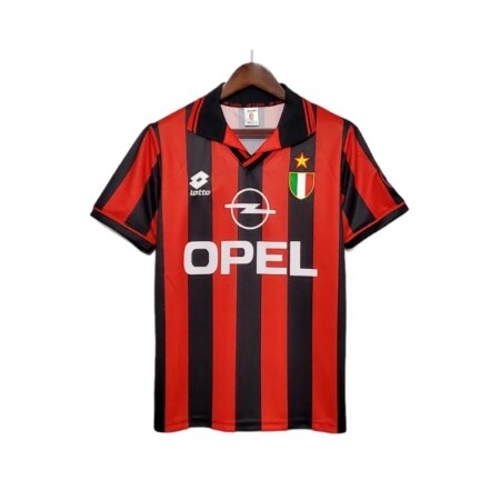 Maglia Calcio Vintage AC Milan Casa 1996-97 - Rossonera