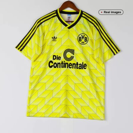Maglia casalinga vintage del Dortmund del 1988 - Gialla